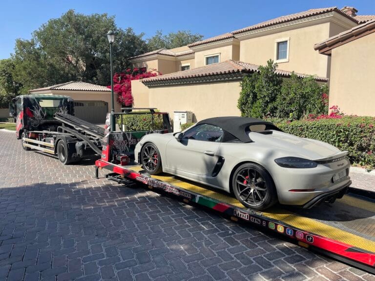 Flatbed Recovery Dubai: Why Sports Cars Need Full Down Recovery